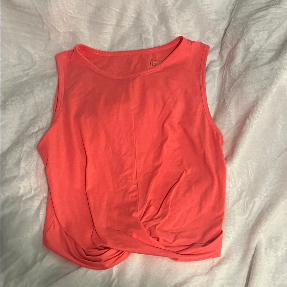 Lilly Pulitzer Vibrant Pink Tank Top